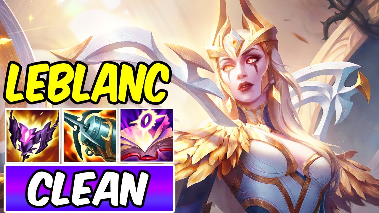 LEBLANC MID IS GOD TIER S+ | Best Build & Runes | How to win lane with LeBlanc | League of Legends