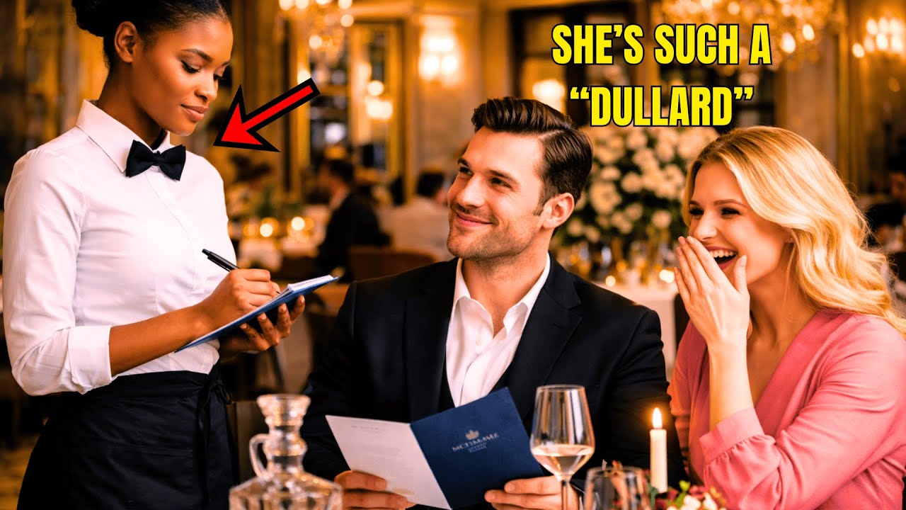 Billionaire's Rude Order Backfired When the Black Waitress Did This, Then he...