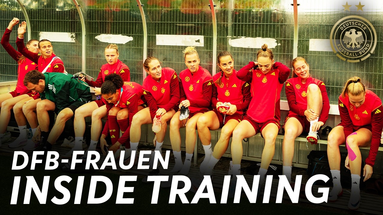 Hohes Tempo in der Vorbereitung auf Frankreich! | Inside Training DFB-Frauen