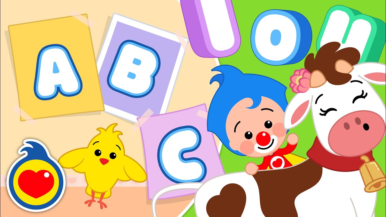 La Canci&oacute;n del ABC - Y M&aacute;s Canciones Infantiles Para Aprender Las Letras ♫ Plim Plim