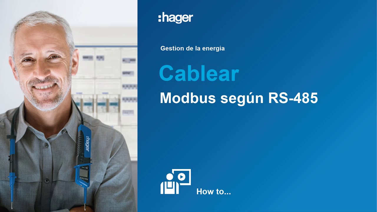 Cablear Modbus según RS-485