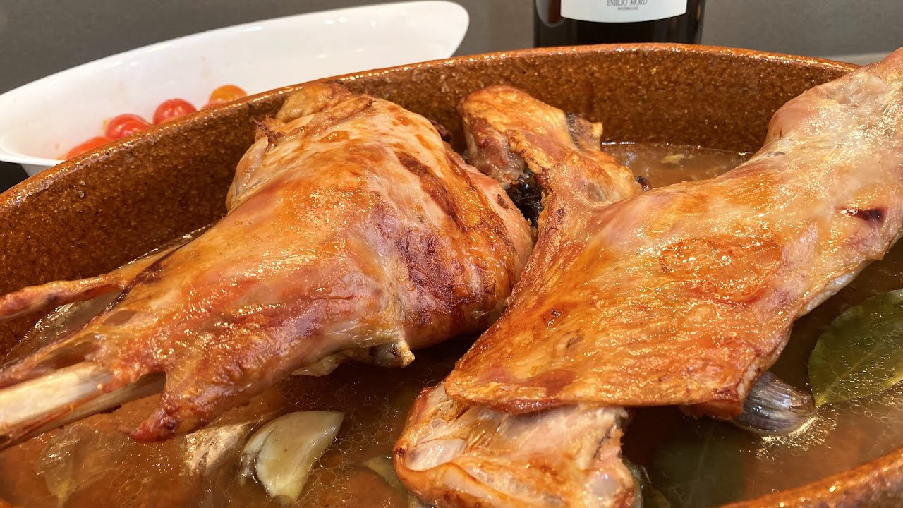 Lechazo asado al estilo castellano