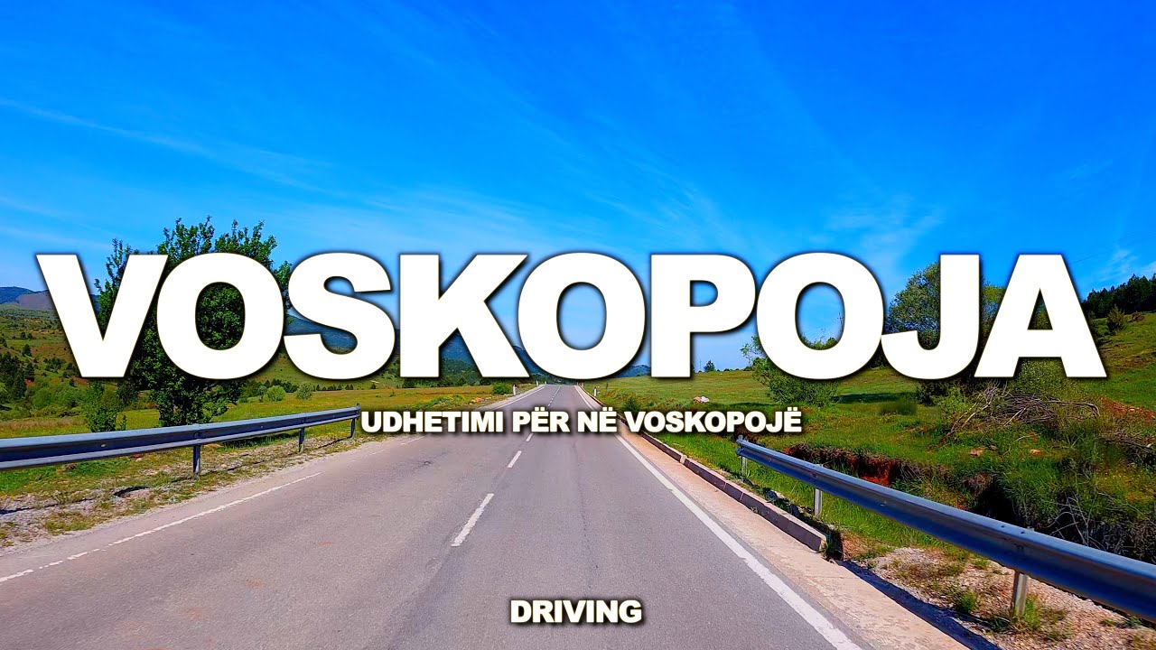 UDHETIM NE VOSKOPOJEN TURISTIKE - DRIVING REAL-TIME, Udhetimi ne kohe reale nga Korca ne Voskopoje