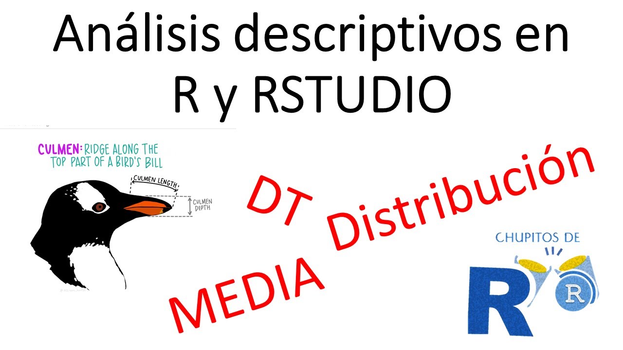 Análisis descriptivos básicos en R y Rstudio [Chupitos de R]