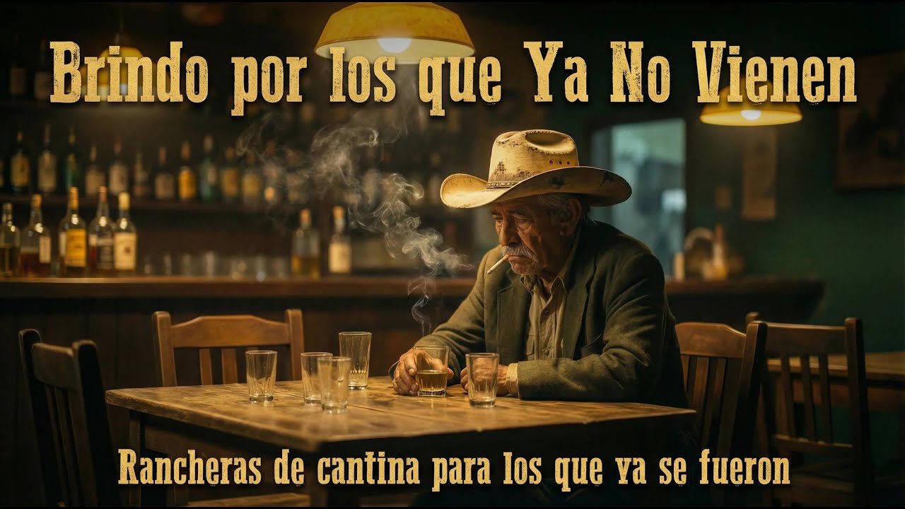 Rancheras de Cantina Brindo por los que Ya No Vienen 💔🍻(Los que Ya Vivieron Todo)