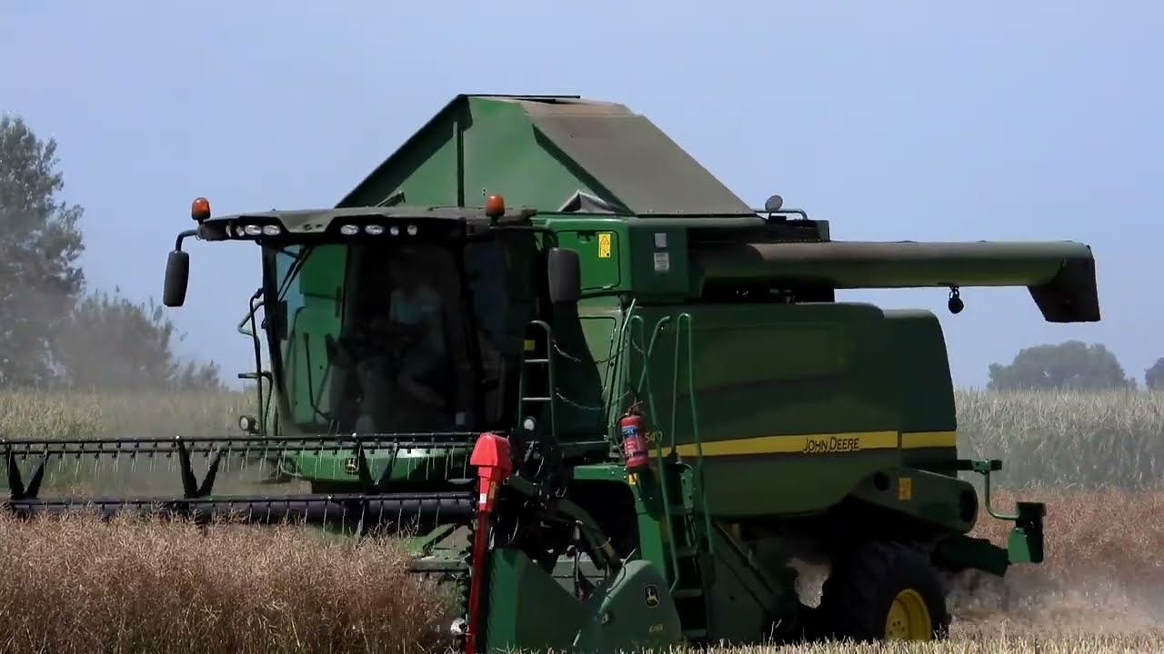 Żniwa 2022 Kosimy Rzepak | John Deere W540 | Fendt 933 | John Deere 6830 | Metaltech