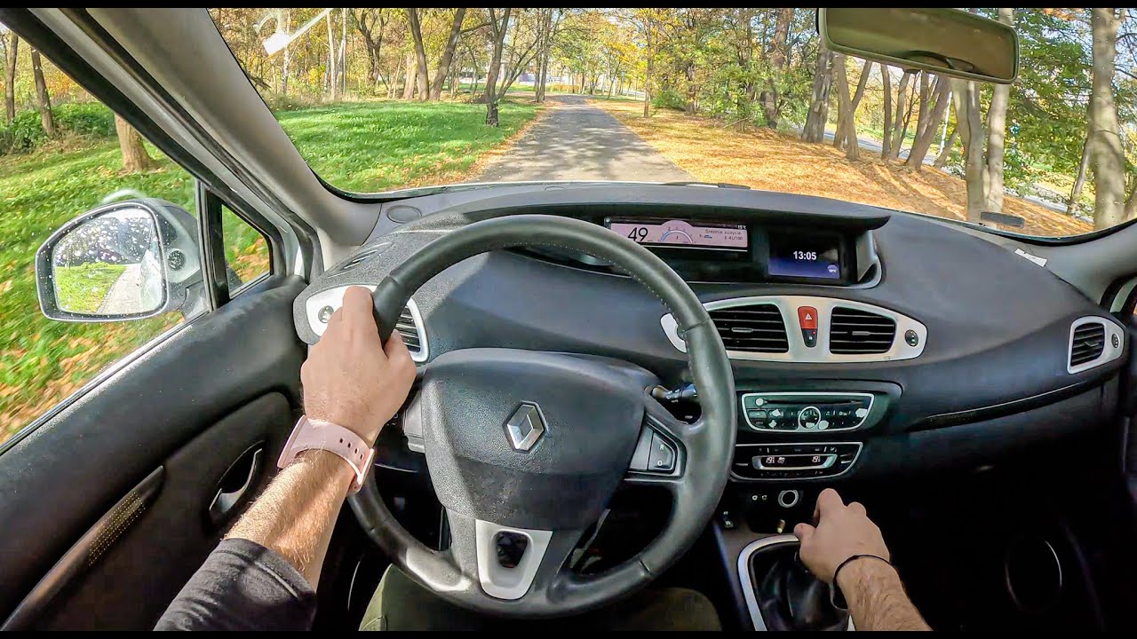 2010 Renault Scenic [1.5 dCi 105HP] |0-100| POV Test Drive #1403 Joe Black