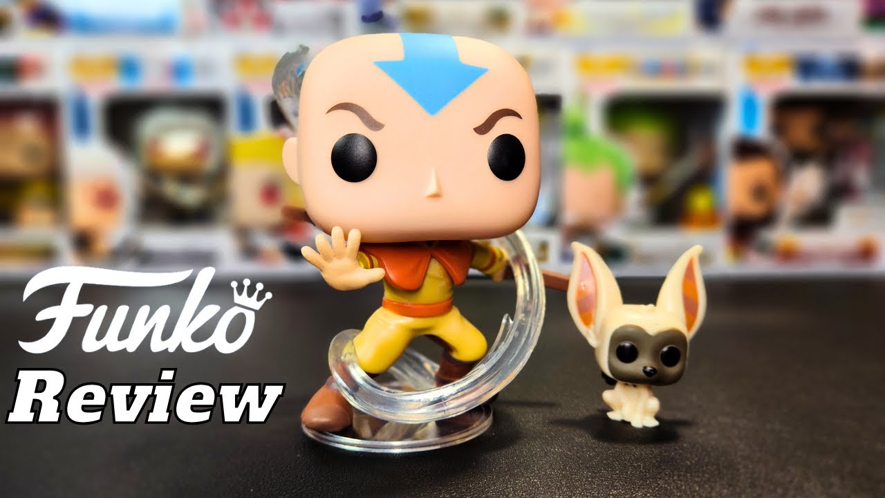Aang with Momo 534 Funko Pop Review
