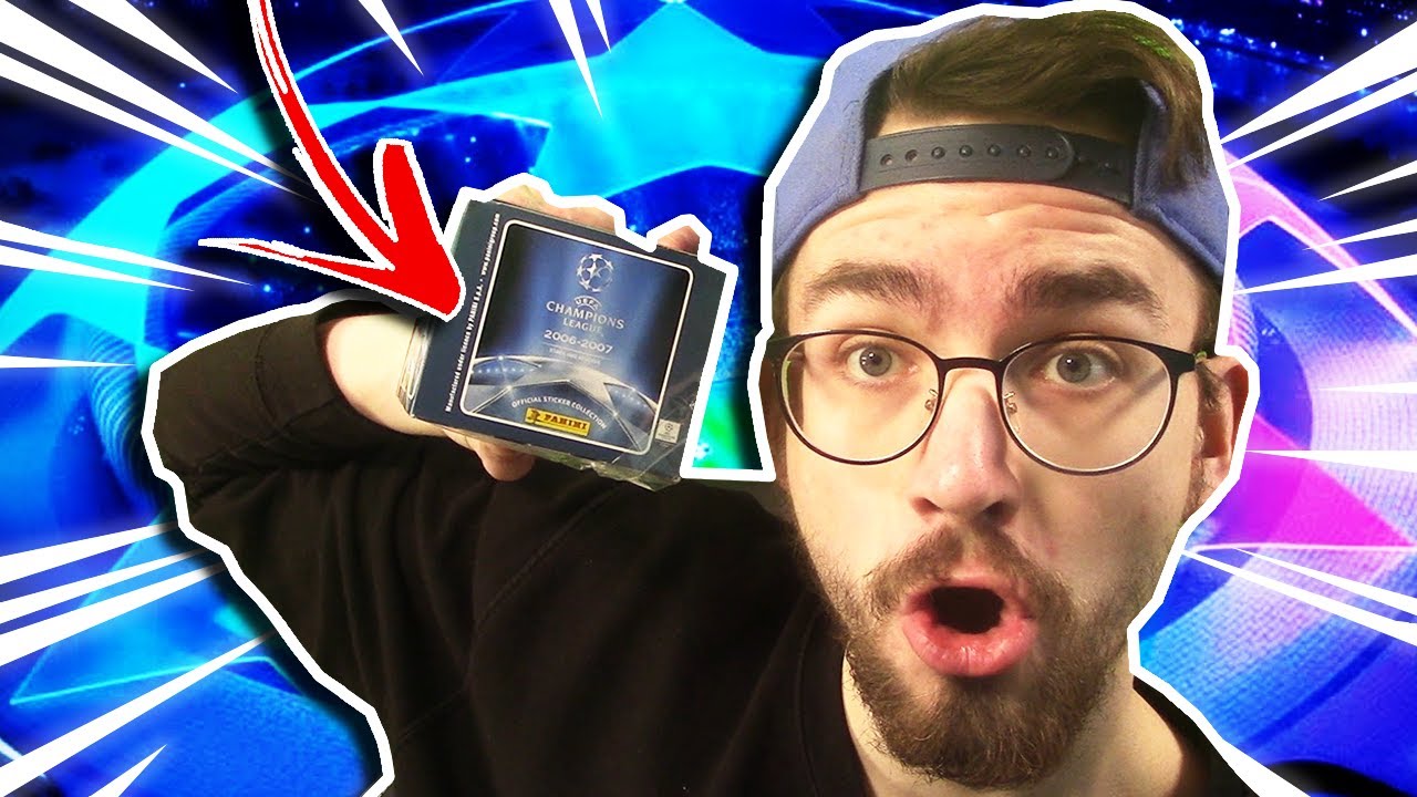 Komplette PANINI CHAMPIONS LEAGUE STICKER BOX aus dem Jahr 2006 öffnen 😱🔥