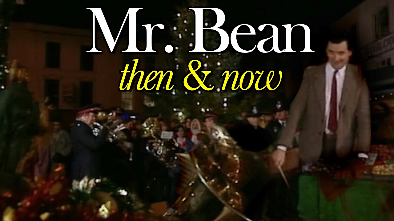 Mr. Bean – Christmas Locations | Then & Now 4K
