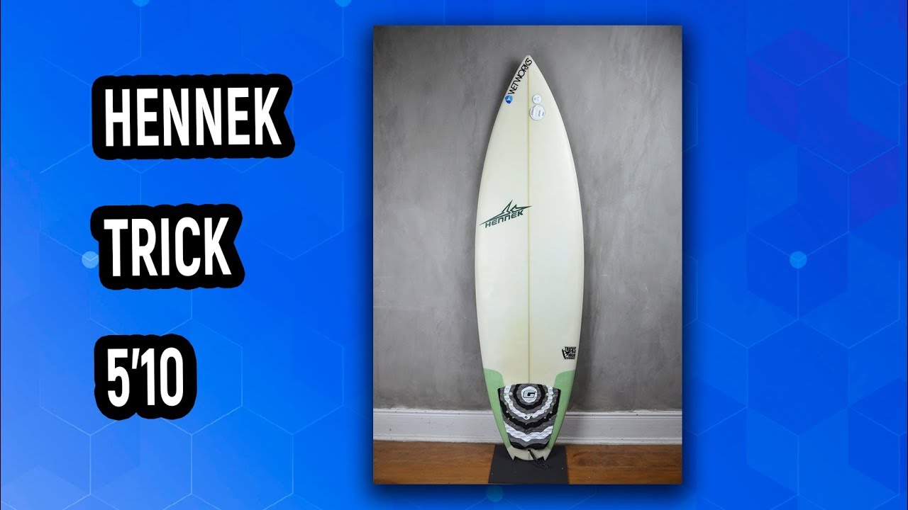 Prancha de Surf Hennek 5'10