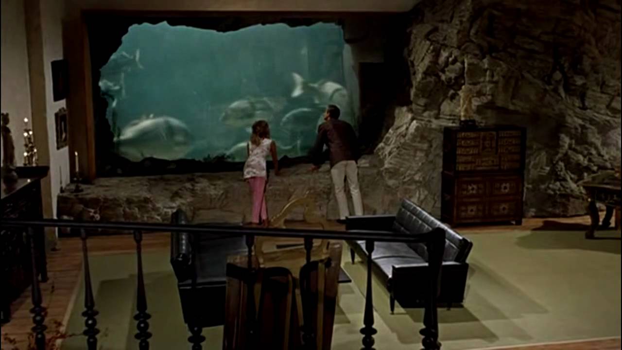 The production design of Ken Adam - Dr. No's lair