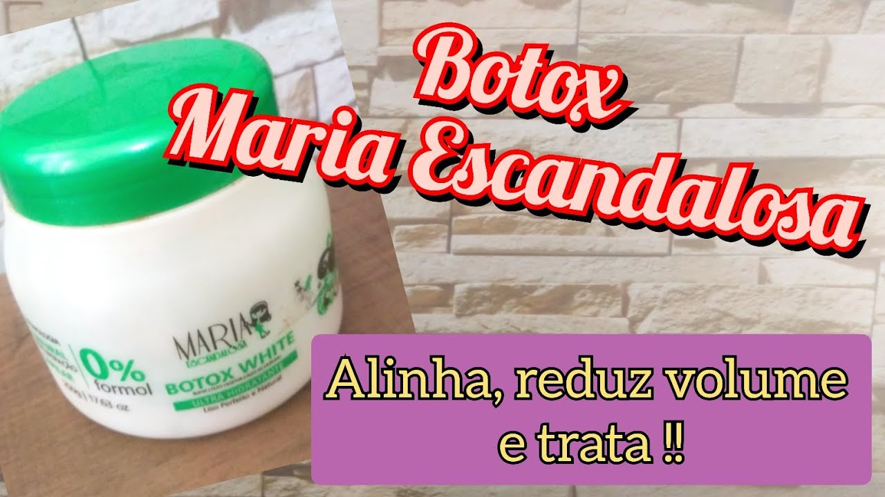 Botox White Maria Escandalosa (0% Formol)...