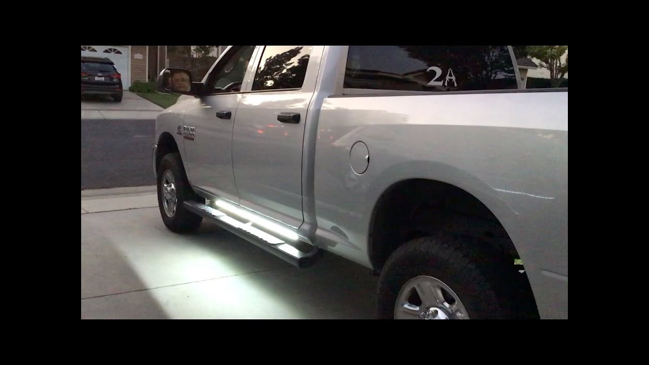 2010- 2018 Ram Sequential turn signals/ running board lights, issue and fix.