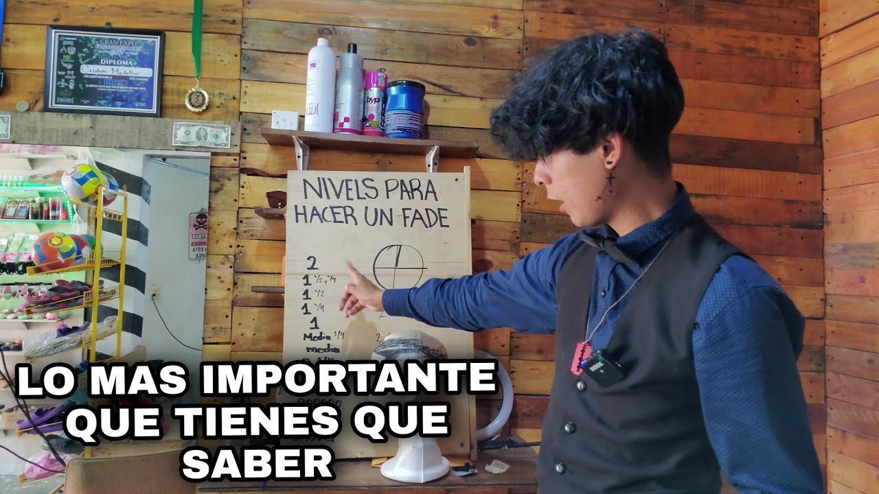 Con este video aprenderás HACER CUALQUIER FADE, LOW FADE, MED FADE, HIGH FADE super bien explicado