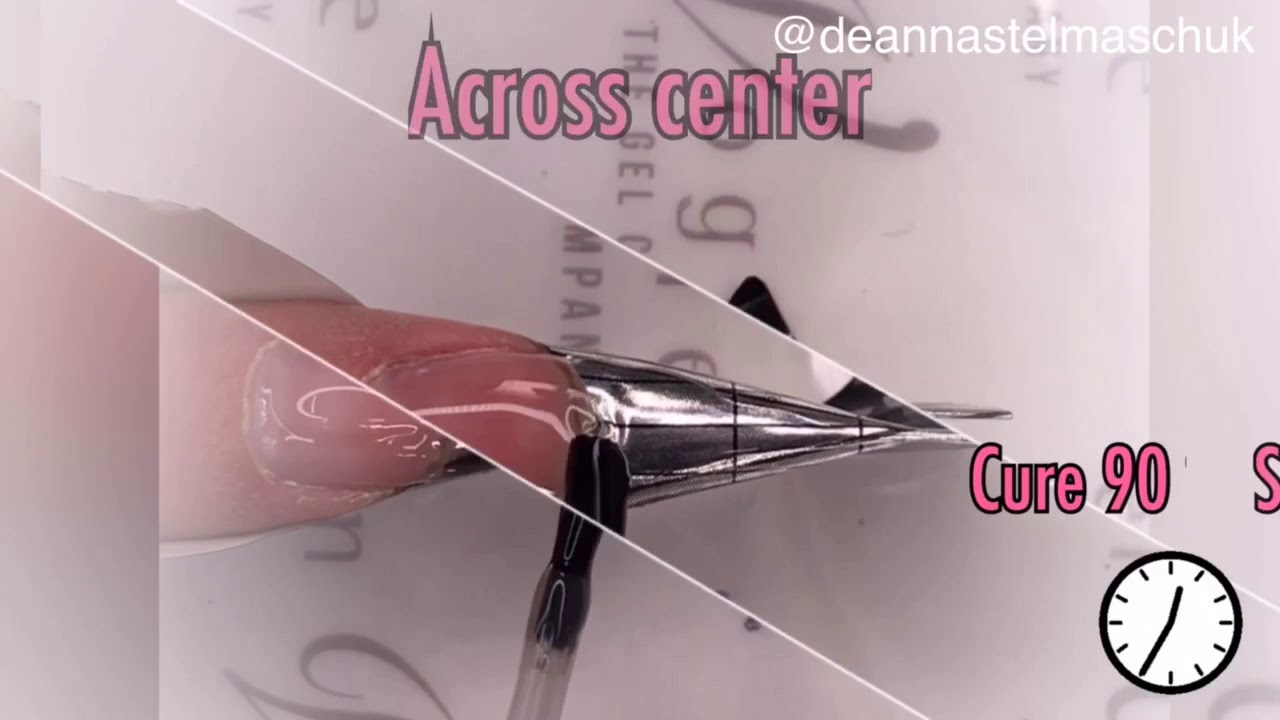 How to Sculpt Stiletto Nails with Builder in a Bottle | CBS TUTORIAL