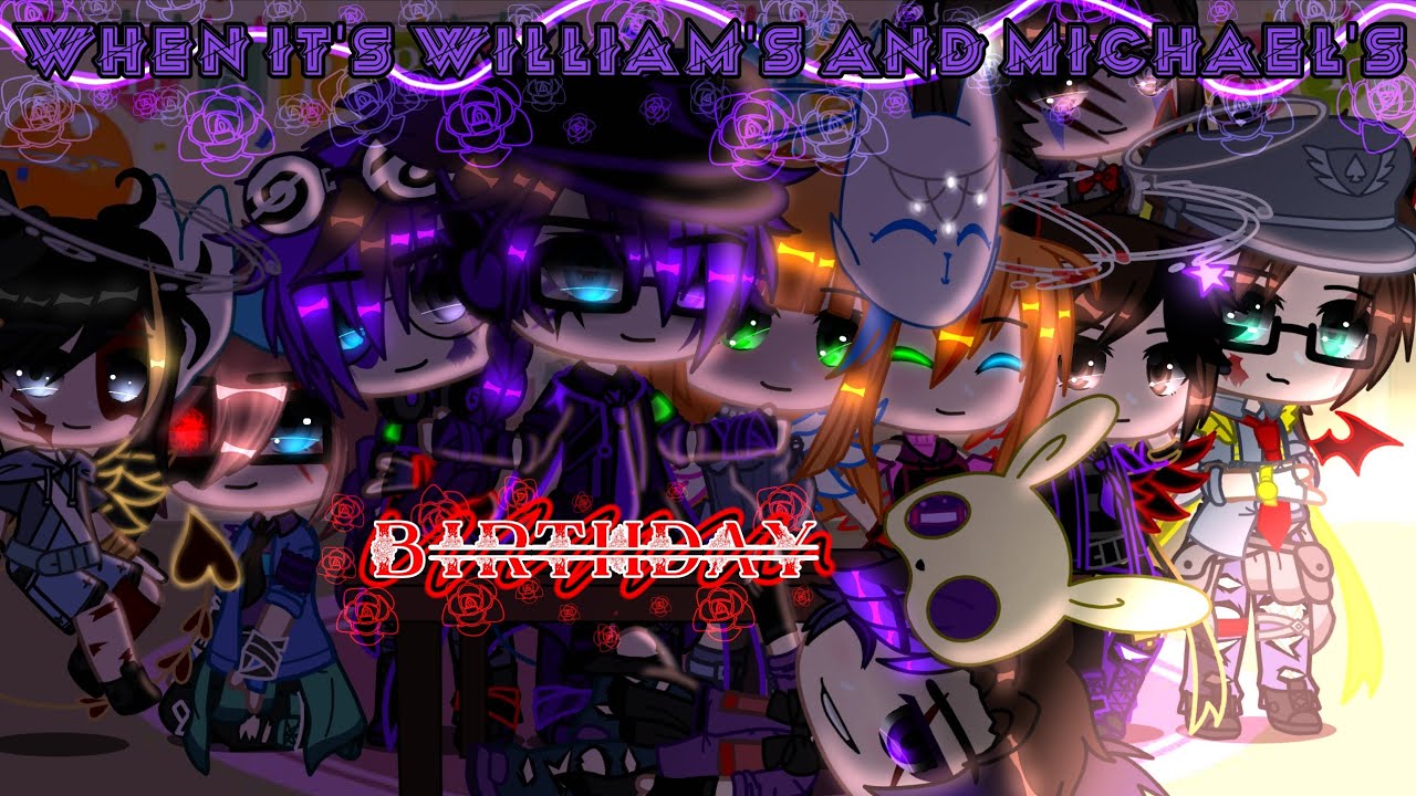 William and Michael Afton's Birthday / (Original?) / Sparkle_Aftøn / FNAF