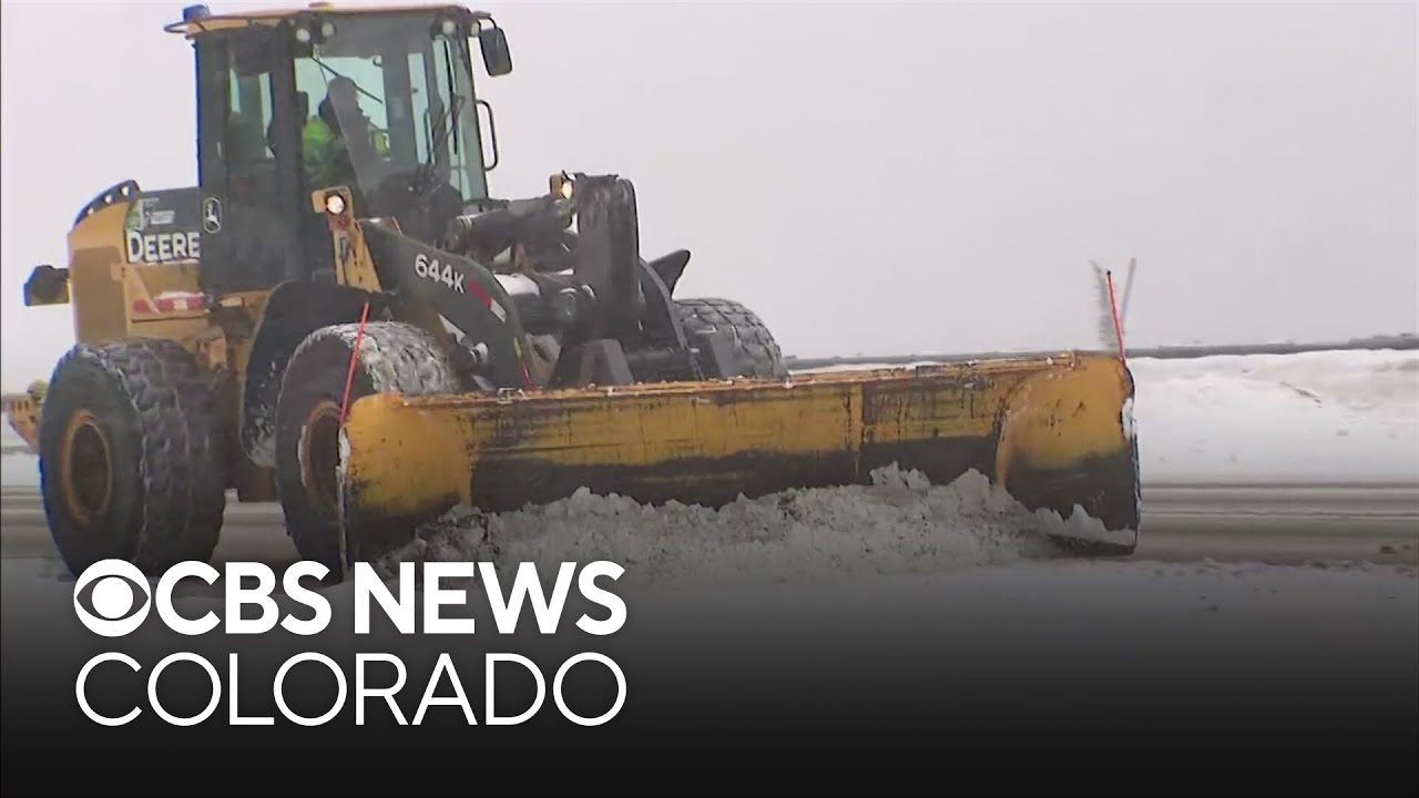 Snow falls in Colorado's mountains while high winds plague Denver metro area, Eastern Plains