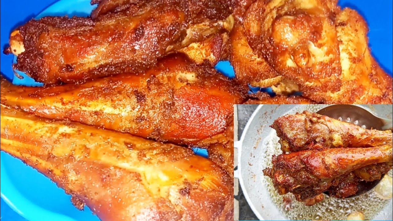 HOW TO PREPARE FRIED TURKEY/CHICKEN | FRIED TURKEY RECIPE | FRIED CHICKEN RECIPE #friedchicken