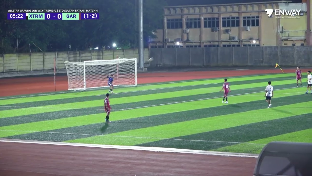 (MATCH 4) GARUNG LOR ALLSTAR VS X-TREME FC | STADION SULTAN FATAH