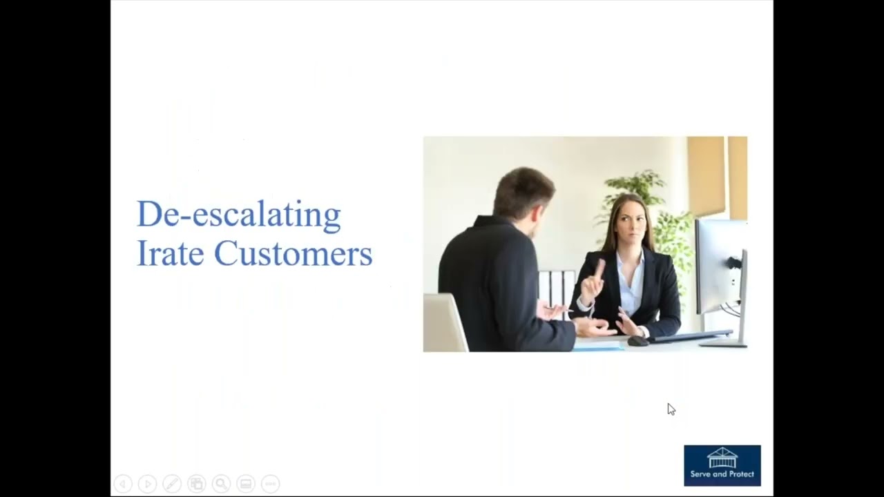 De-Escalation Methods for Difficult and Potentially Dangerous Situations