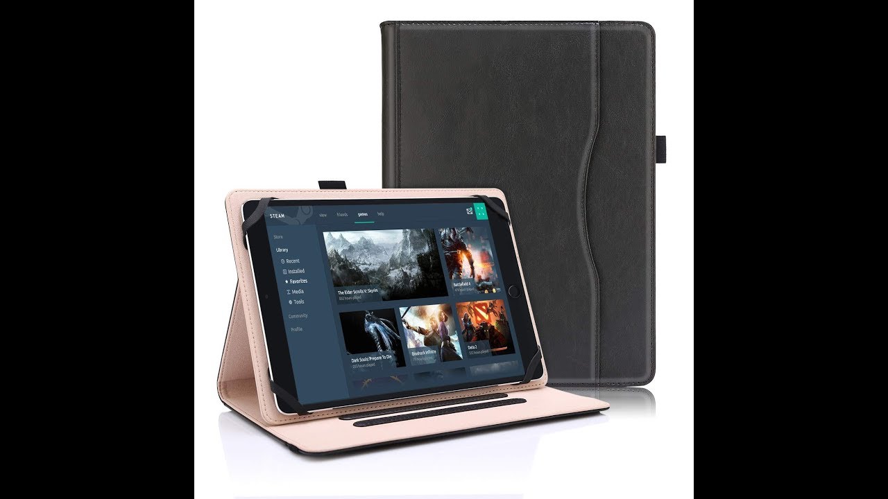 Bluezoon Universal Folio Case for 9 – 10 Inch Tablet
