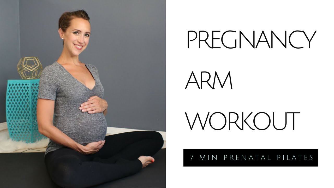 Pregnancy Arm Workout | 7 Min Upper Body Prenatal Pilates with Tamara Newell