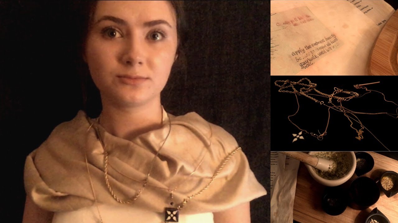 ASMR Fantasy Doctor Roleplay - Curing you of Greyscale