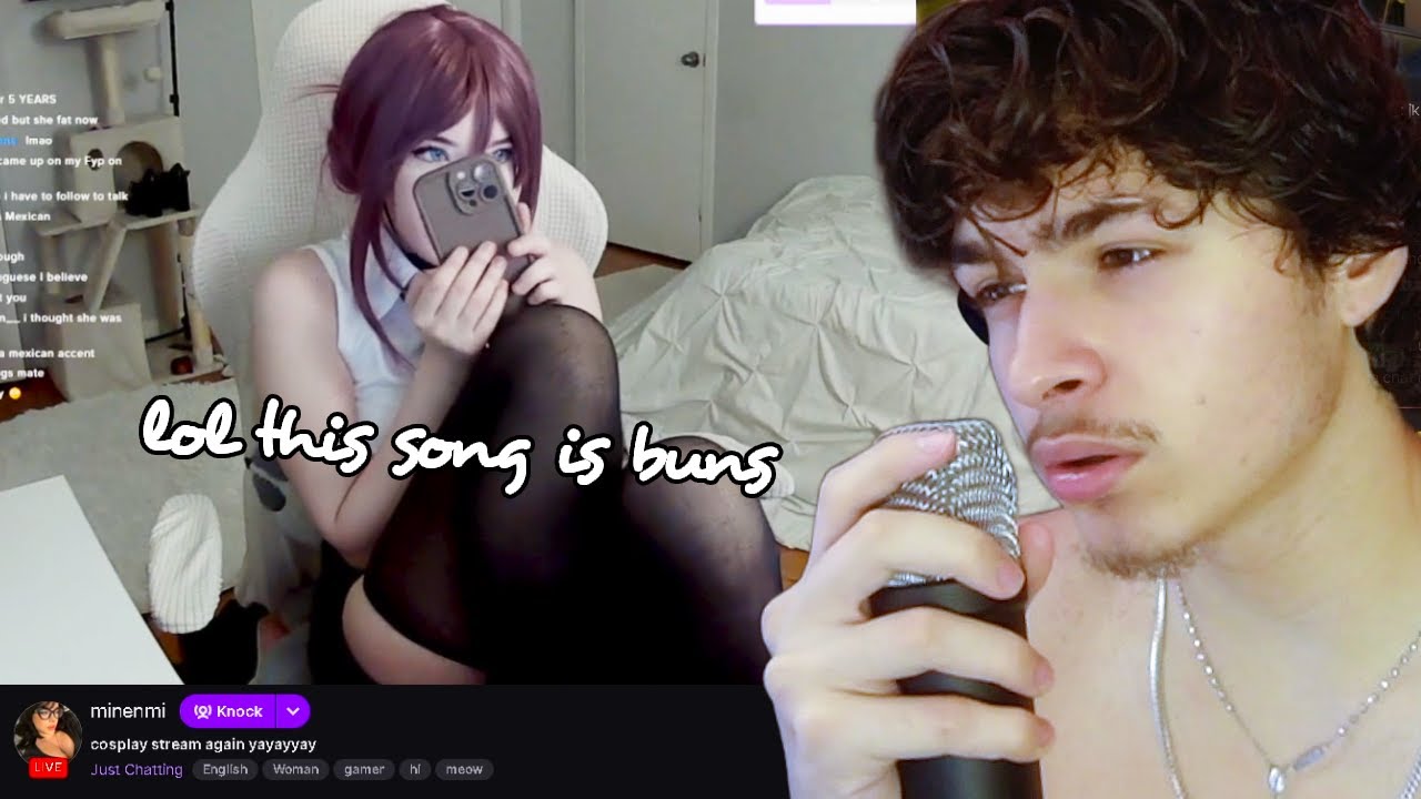 I Made a RNB love Song for a Streamer, Then sent it to HEr