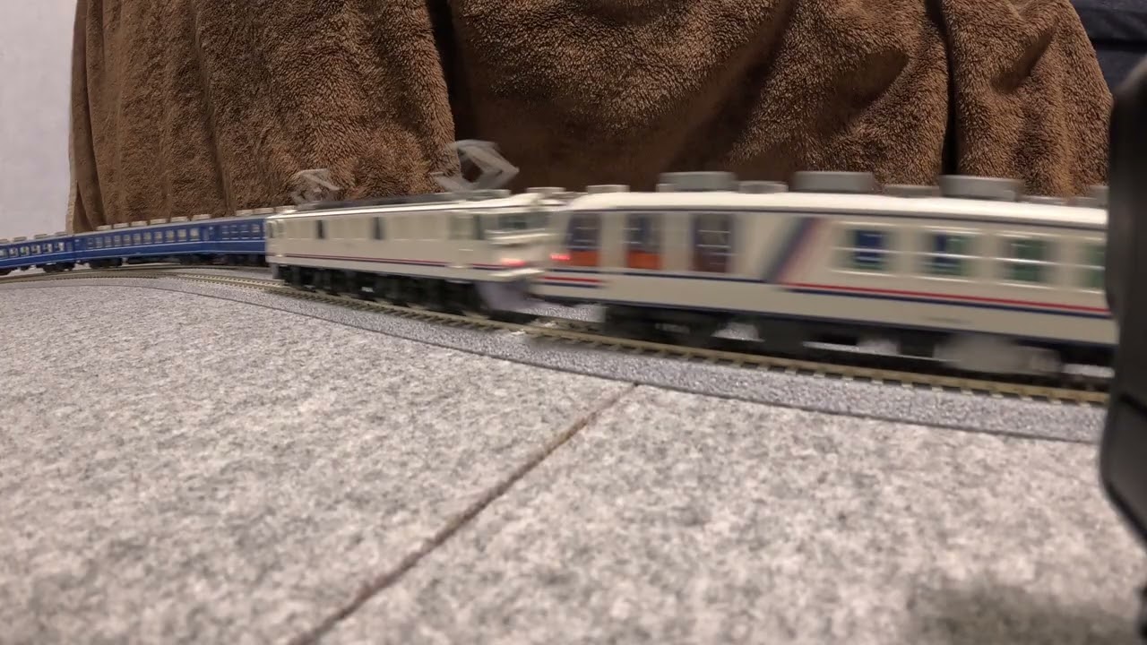 Hoscale 曲線 EF64 EF60 やすらぎ 12系 【GoPro】【12】 part 3