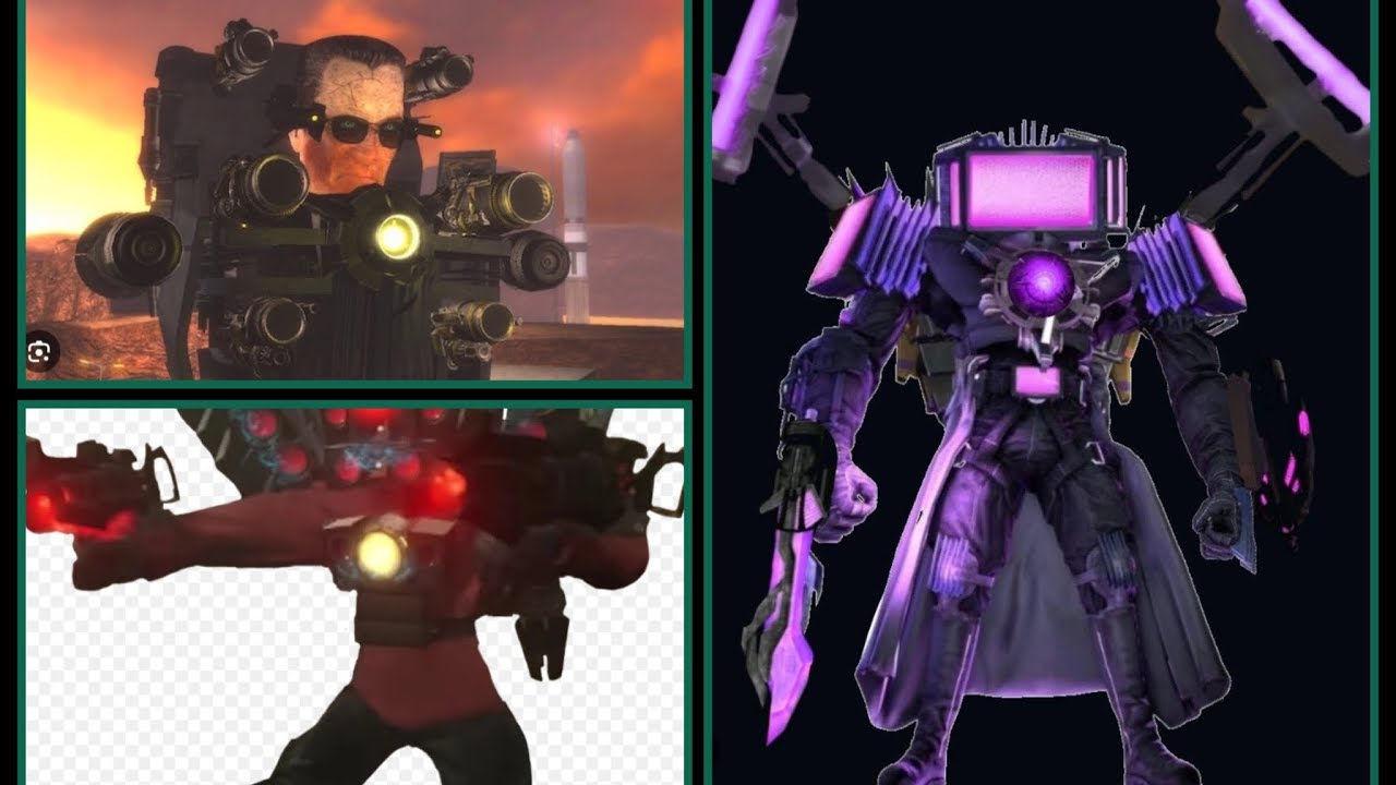 Speaker Titan and Gman Toilet Vs TV Titan 