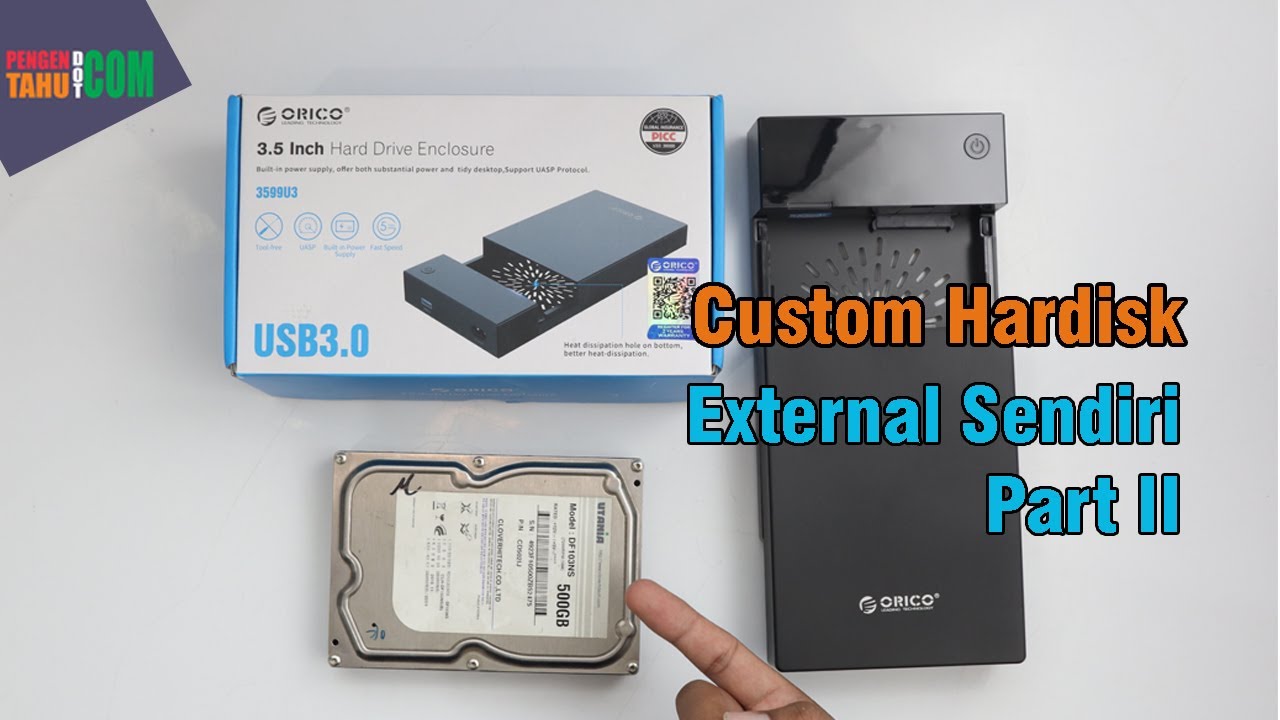 [Unboxing, Review & Tutorial] - Orico 3.5 HDD Case Enclosure