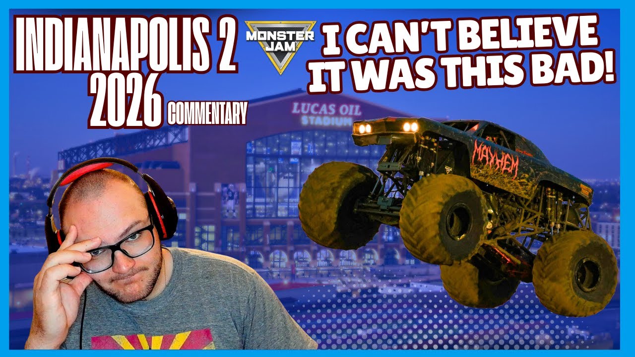 This show was ABYSMAL! Monster Jam Indianapolis 2 2026 Commentary