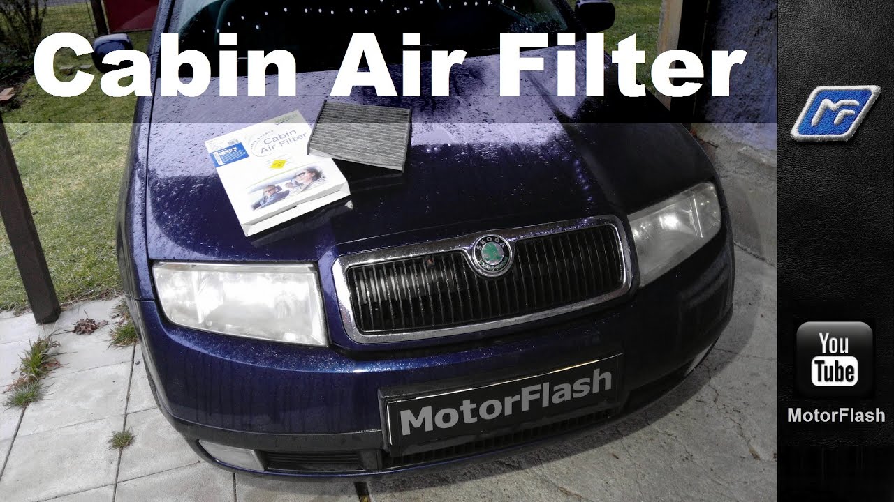 Škoda Fabia 1 - How to replace Cabin Filter / Jak vyměnit Kabinový Filtr