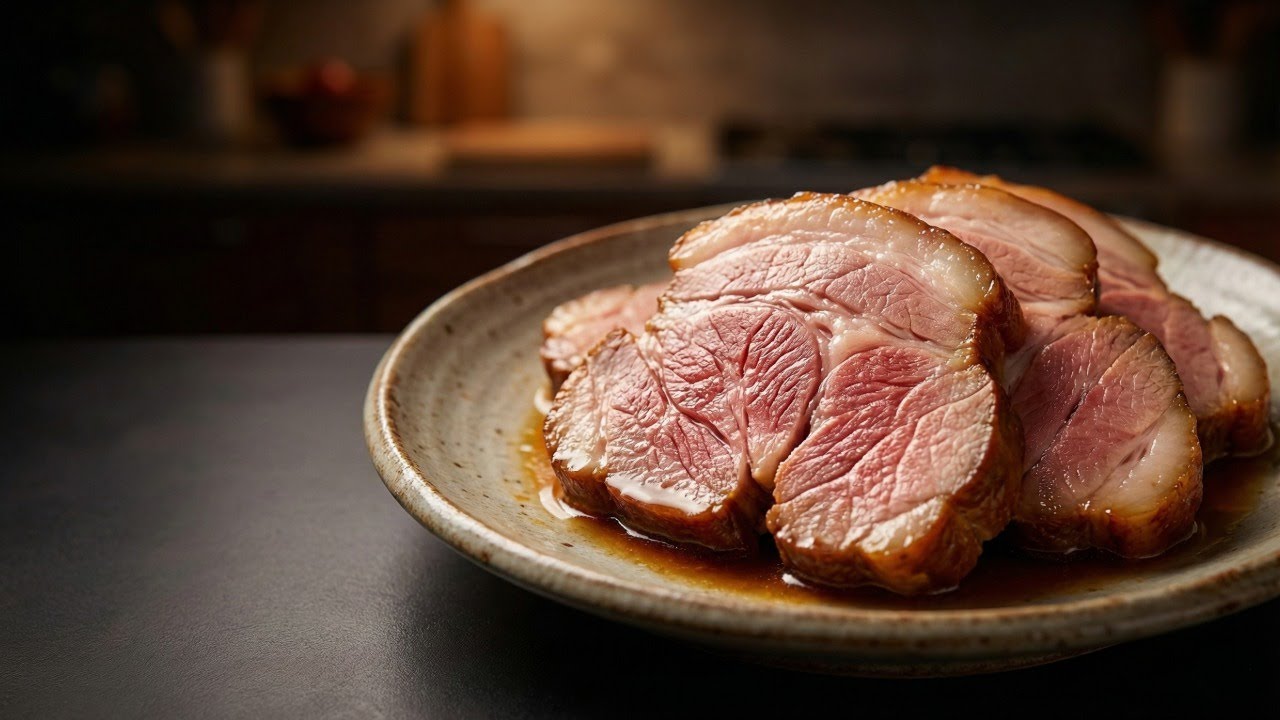Japanese Chef’s Recipe | Simmered in Calpico!? Juicy Healthy Lean Pork Char Siu