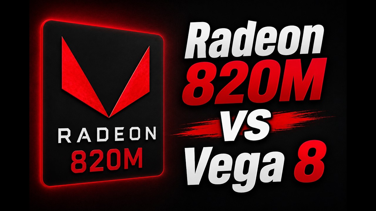Radeon 820M vs Vega 8 - w co można pograć na najsłabszym zintegrowanym GPU od AMD?