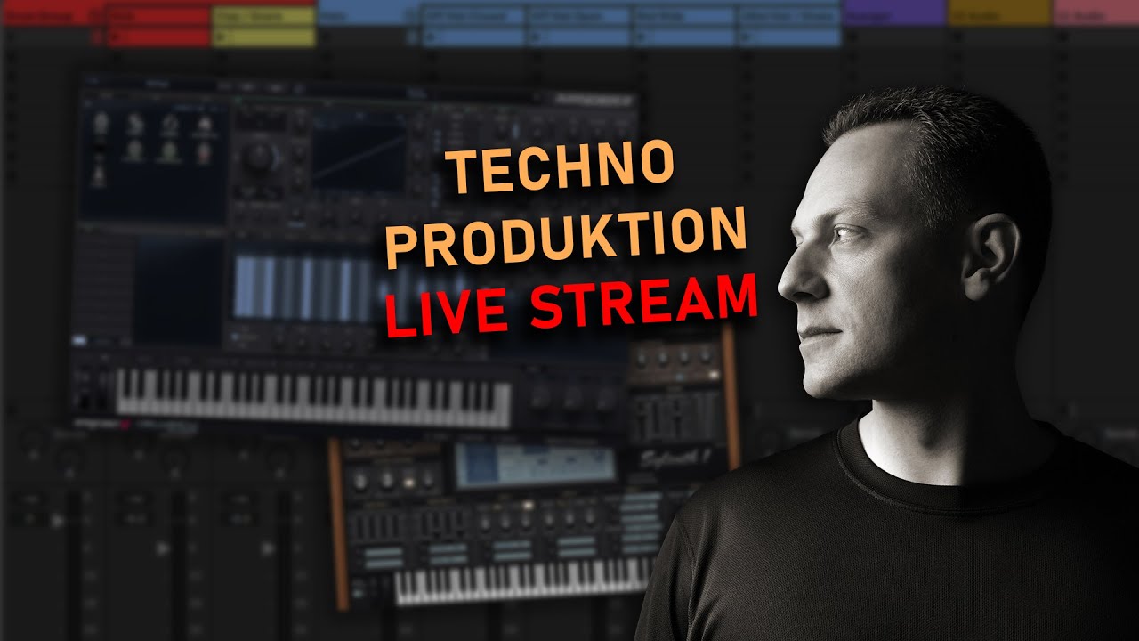 LIVE Techno-Produktion mit Superstrobe