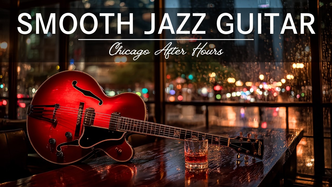 Late Night Smooth Jazz Guitar – Chicago After Hours • Midnight Focus & Relaxation