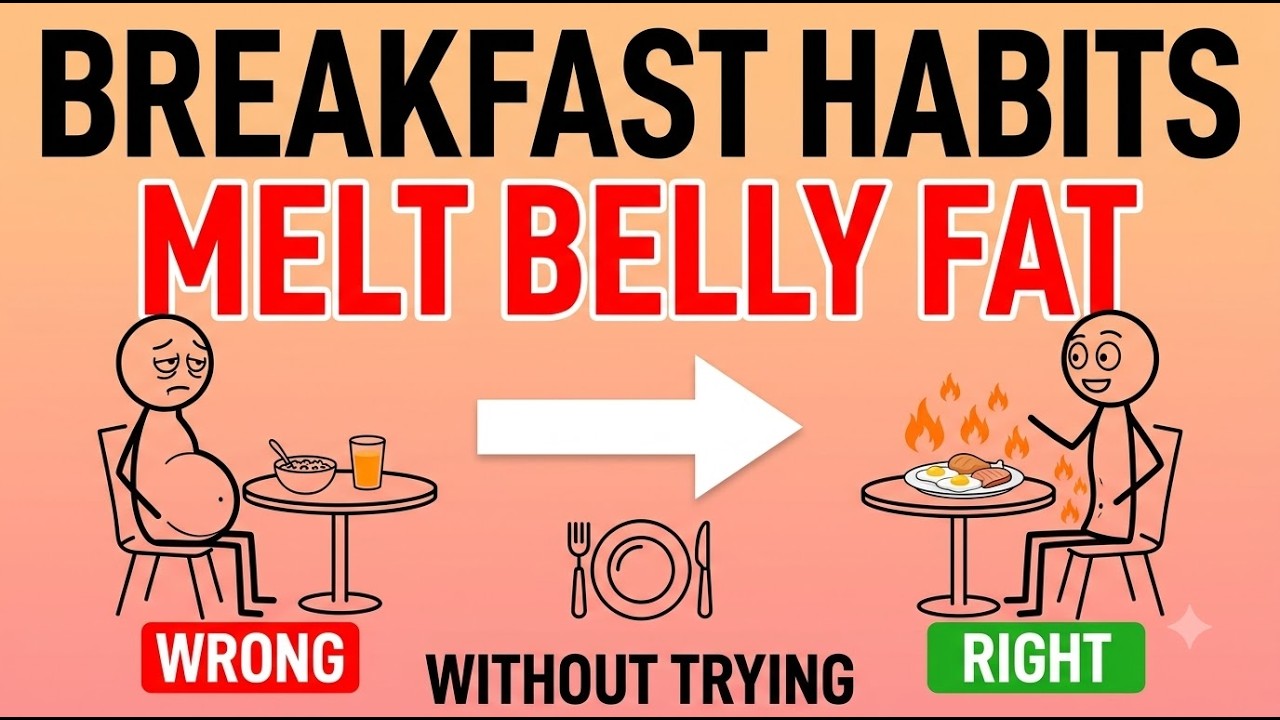Breakfast Habits That Melt Belly Fat Without Trying