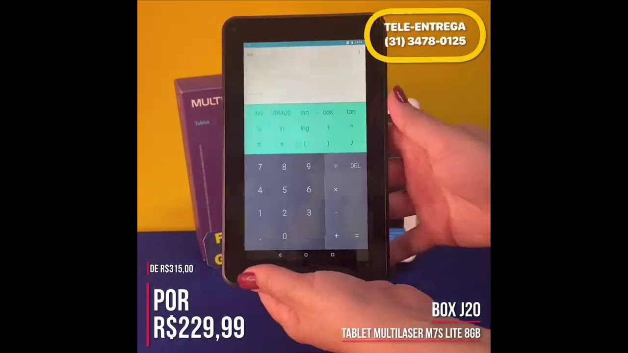 Tablet Multilaser M7S Lite 8GB