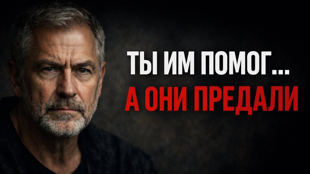 ПОЧЕМУ ТЕБЯ ПРЕДАЮТ ТЕ, КОМУ ТЫ ПОМОГ | ГОРЬКАЯ ПРАВДА О ДОБРОТЕ