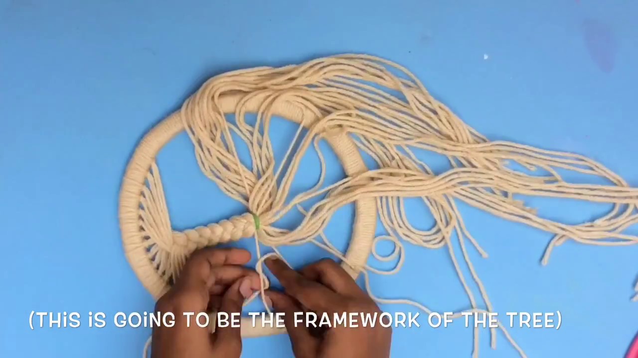 DIY 'TREE OF LIFE' DREAM CATCHER | Make a dream catcher from scratch | Easy DIY