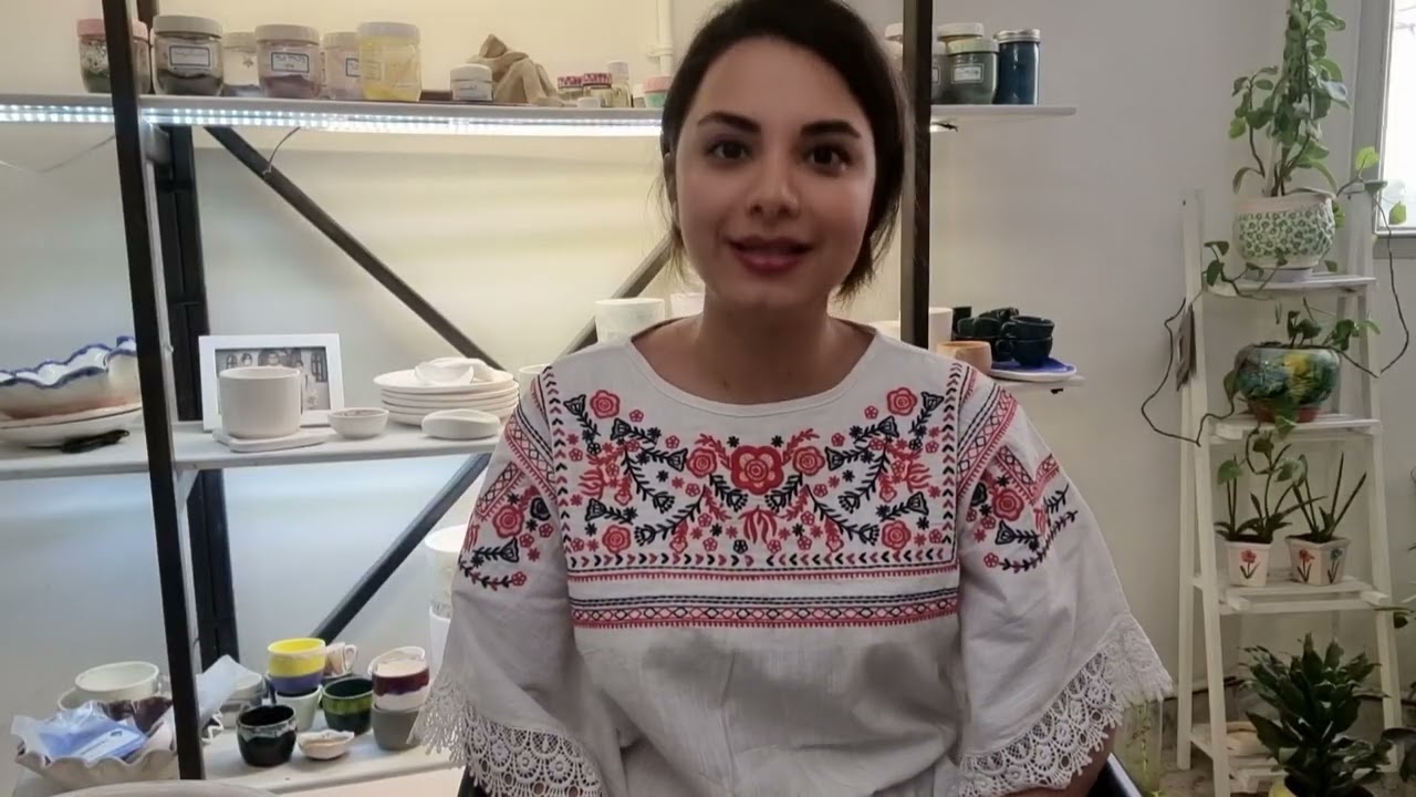 آموزش ساخت لعاب سرامیک وآموزش لعاب زدن ظروف سرامیکی دست ساز