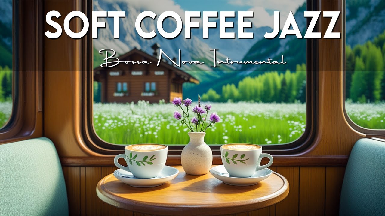 Soft Coffee Jazz ☕ Smooth Bossa Nova Piano & Relaxing Jazz Background for Focus & Calm Mood