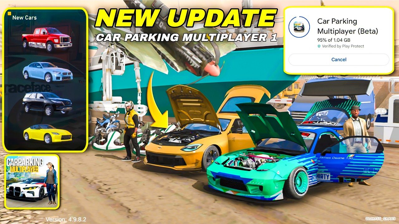 Вышло САМОЕ МАСШТАБНОЕ НОВОЕ ОБНОВЛЕНИЕ! Многопользовательская игра Car Parking, версия 4.9.8.2 &mdash;...