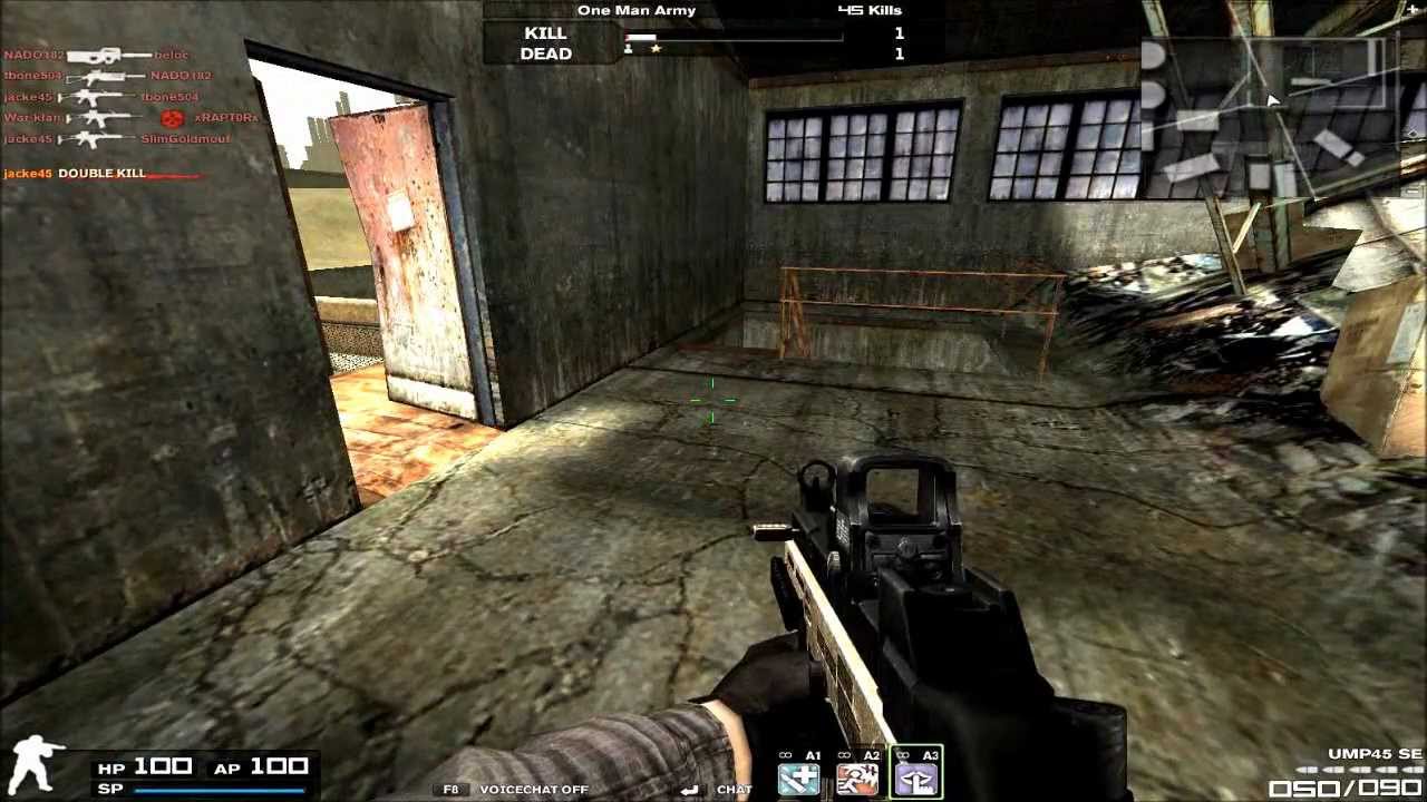 Combat Arms: Micro Uzi + UMP45 SE Gameplay
