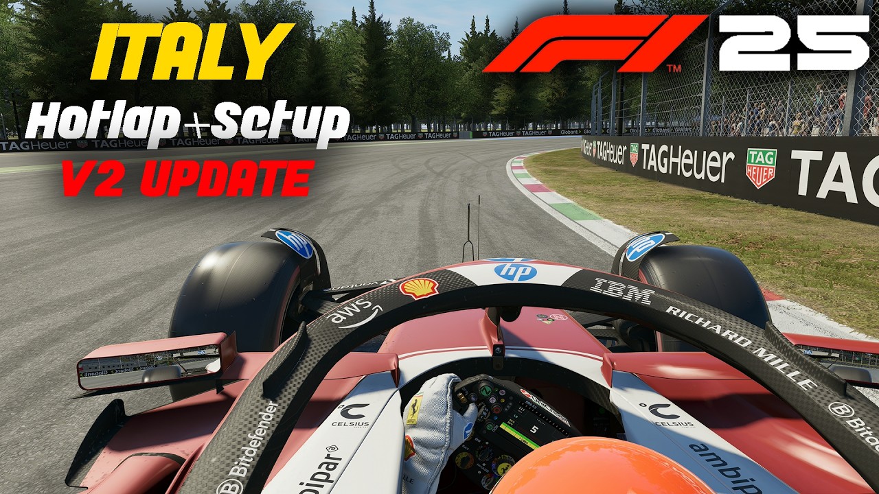 F1 25 Italy Setup + Track Guide *Updated*