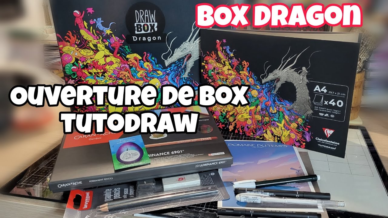 Ouverture de Box Tutodraw - Box Dragon (Prix réel VS prix de la box)