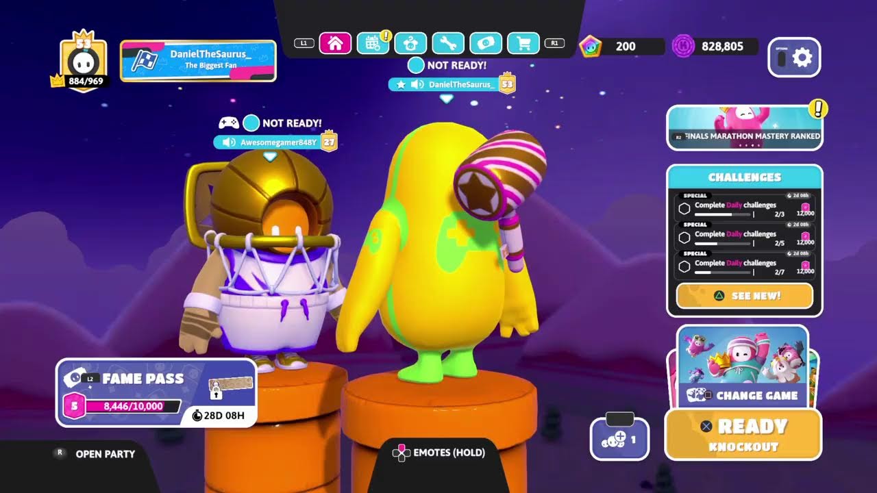 Let's play rageguys aka fallguys lol