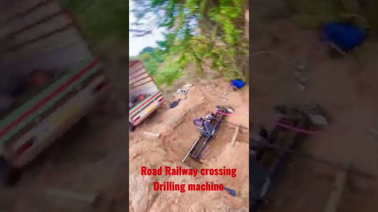 Road ya Railway ka borhol crossing (drilling) machine  contact me :-6352295904